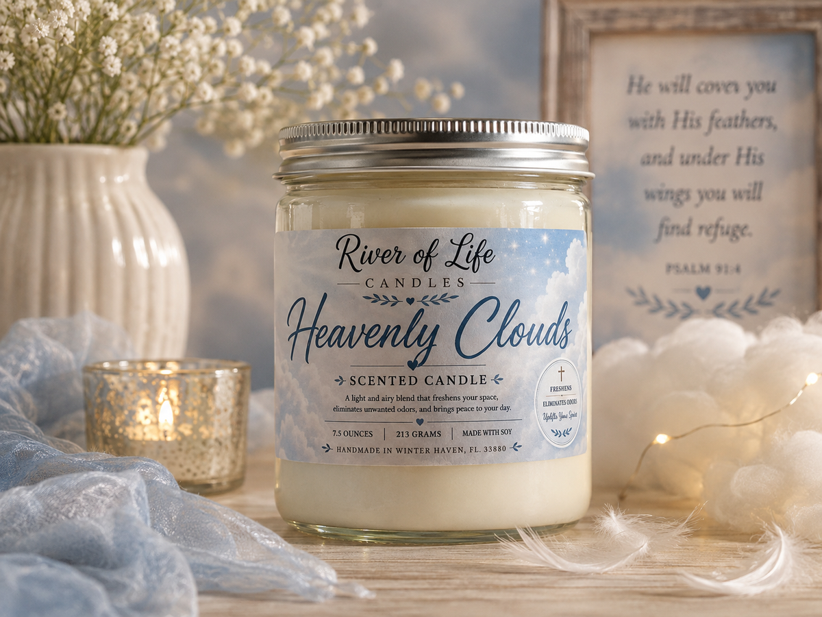 Heavenly Clouds Scented Candle