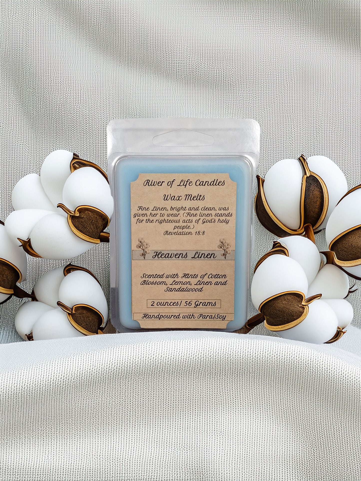 🌿 Heavens Linen Wax Melts