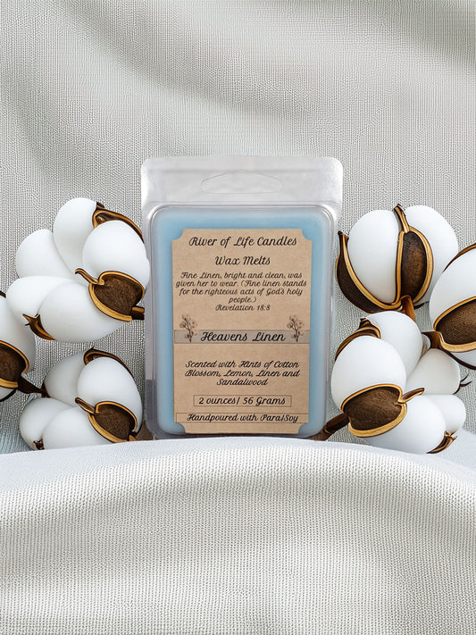 🌿 Heavens Linen Wax Melts