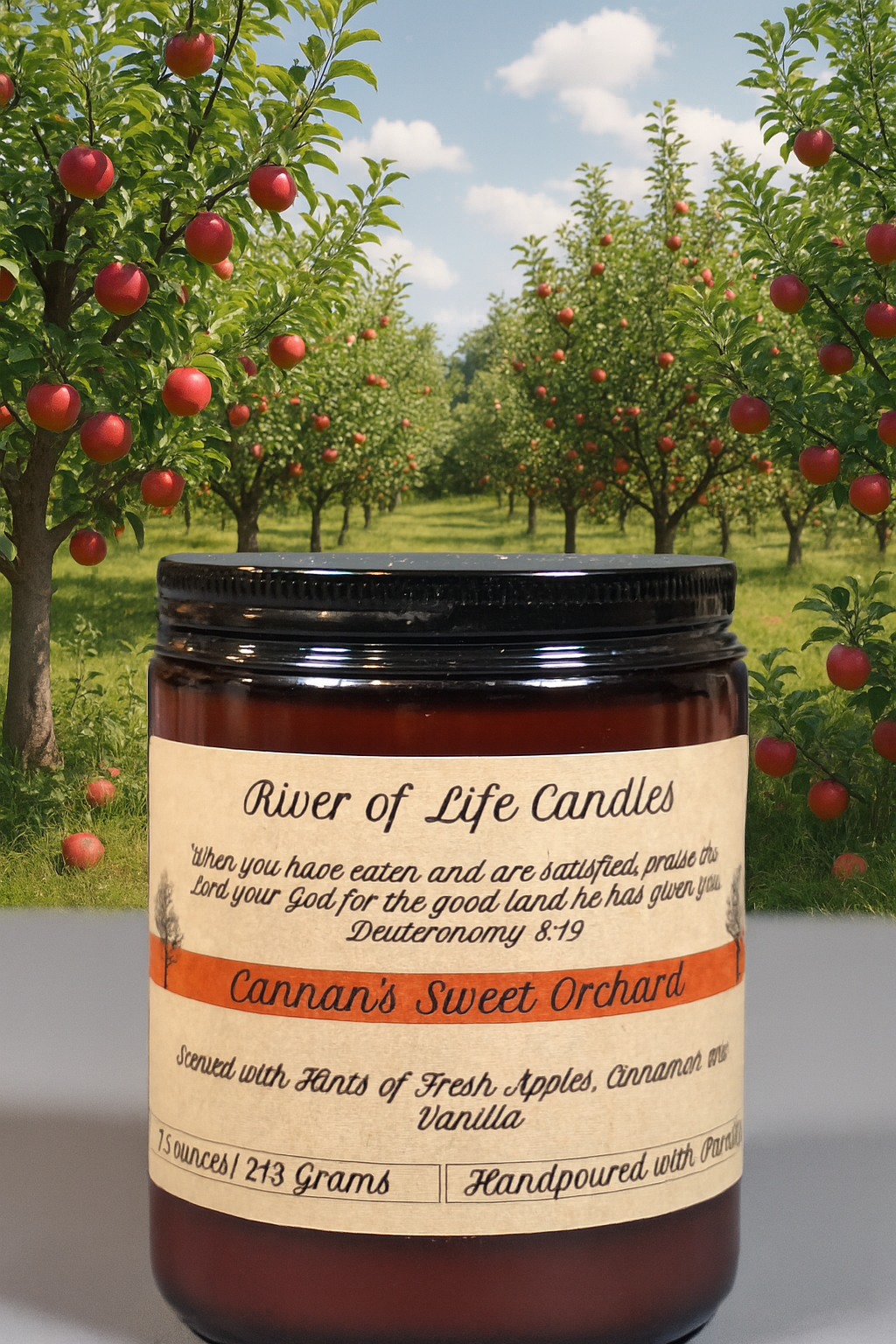 Canaan’s Sweet Orchard – 7.5 oz Candle