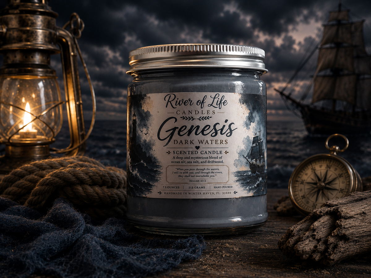 Genesis Dark Waters Scented Candle