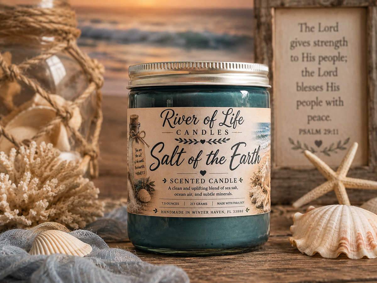Salt of the Earth Scented Candle